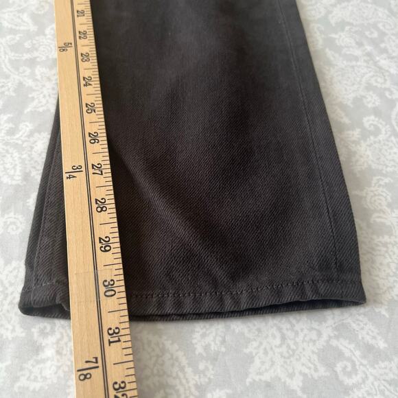 MOTHER SNACKS! The Down Low Sweet Tooth Skimp Jeans Faded Black Size 27 - Picture 9 of 11